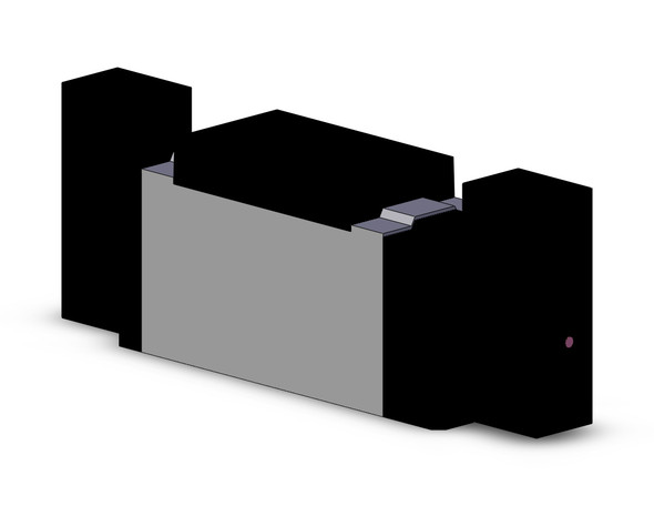 SMC VFS4301-3FZ Valve Dbl Plug-In Base Mnt