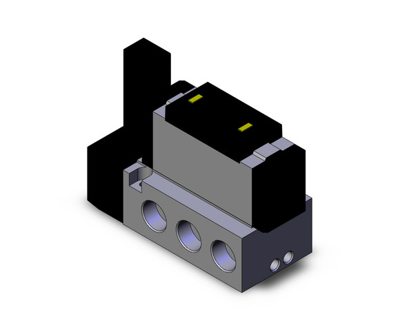 SMC VFS5100-3FZB-06T Valve Sgl Plugin Base Mt