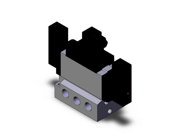 SMC VFS5210-3DZA-03T valve double non plugin base mt