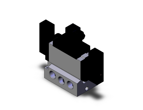 SMC VFS5210-5DZ-B04T valve double non plugin base mt