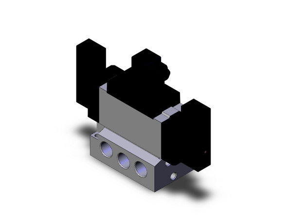 SMC VFS5410-5DZ-04T valve double non plugin base mt