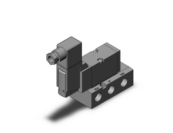 SMC VF3140-3D1-02 Pilot Operated 5 Port Solenoid Valve