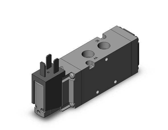 SMC VF5120K-5DOE1-02N Pilot Operated 5 Port Solenoid Valve