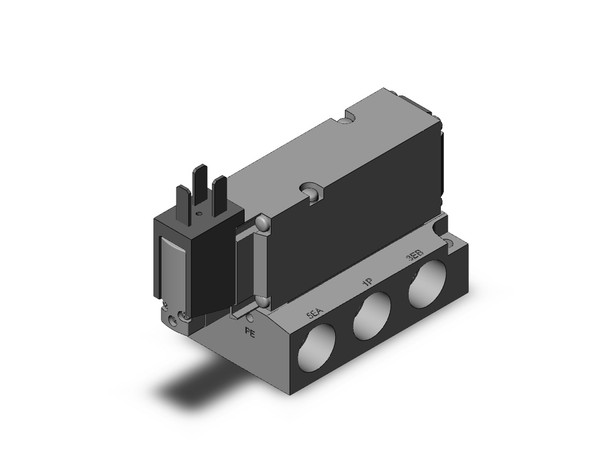 SMC VF5144-5DO1-04T Pilot Operated 5 Port Solenoid Valve