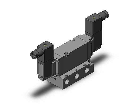 SMC VF5244-5DZ1-02 Pilot Operated 5 Port Solenoid Valve