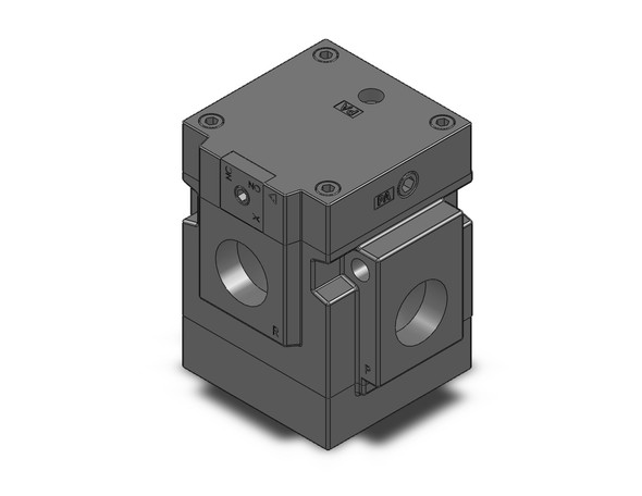 SMC VGA342-06FB 3 port air-piloted valve poppet type valve