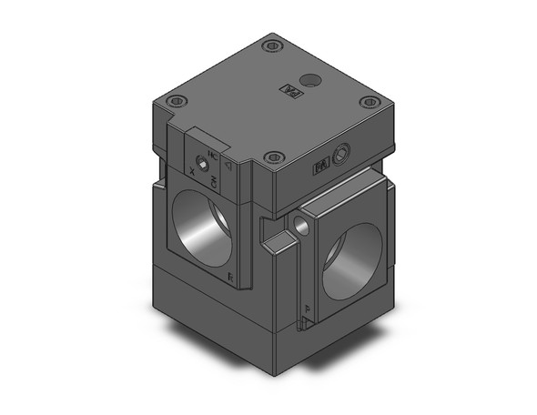 SMC VGA342-10A 3 port air-piloted valve poppet type valve