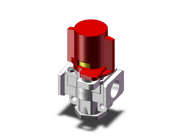SMC VHS2510-N02B-S-Z mechanical valve pressure relief 3 port valve