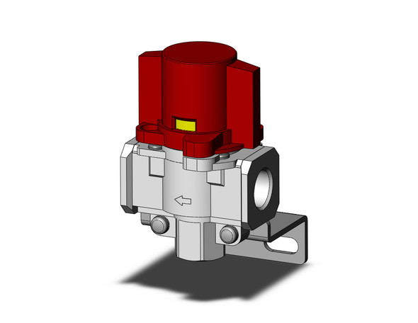 SMC VHS40-N04A-B-RZ mechanical valve pressure relief 3 port valve