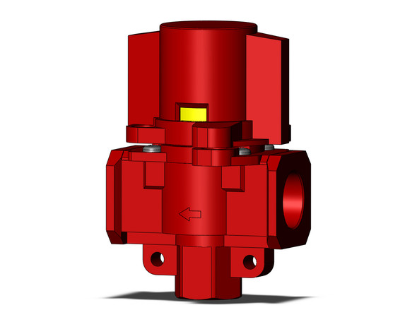 SMC VHS40-04A-R-X1 mechanical valve single action relief valve