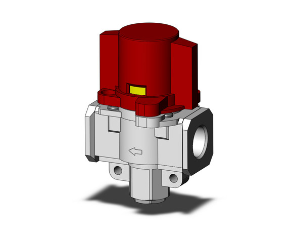 SMC VHS40-04B-S-R mechanical valve pressure relief 3 port valve
