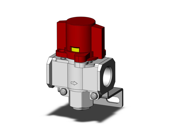 SMC VHS40-06B-BS mechanical valve pressure relief 3 port valve