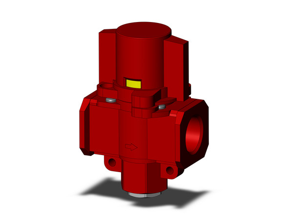 SMC VHS40-06B-S-X1 mechanical valve pressure relief 3 port valve