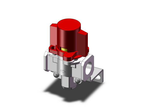 SMC VHS4510-N04B-BS-Z mechanical valve pressure relief 3 port valve