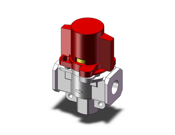 SMC VHS4510-03B mechanical valve pressure relief 3 port valve