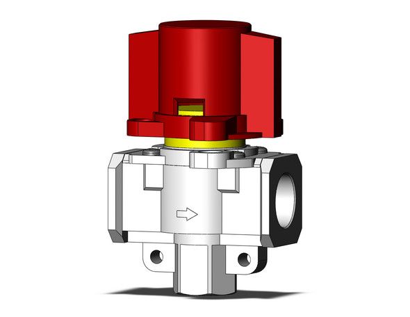 SMC VHS4510-04B mechanical valve pressure relief 3 port valve