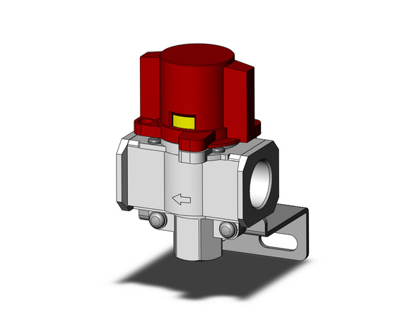 SMC VHS50-N10B-B-RZ mechanical valve pressure relief 3 port valve