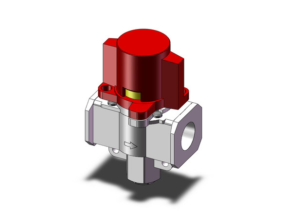 SMC VHS5510-06A-S mechanical valve pressure relief 3 port valve