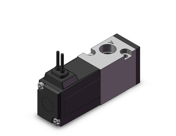 <h2>VK300,  3 Port Solenoid Valve, Direct Operated Poppet</h2><p><h3>The VK series is available as 3 and 5 port solenoid, direct poppet, rubber seal valve. It meets copper free specifications as all parts in contact with fluids are made of non-copper materials. A compact valve (width 18 x length 68mm), the VK series is available in a body ported or base mounted style.</h3>- Fluid: air<br>- Rated Voltage: 110, 110, 220, 220, 240 VAC; 12, 24 VDC<br>- Response time: 10 ms or less (standard), 15ms or less (low power consumption)<br>- Protective construction: dustproof<br>- <p><a href="https://content2.smcetech.com/pdf/VK300.pdf" target="_blank">Series Catalog</a>