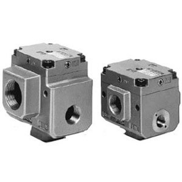 <h2>VPA3145/65/85, 3 Port Air Operated Valve</h2><p><h3>SMC s 3 port air operated valve, VPA300/500/700 is available in body ported or base mounted styles.  The VPA offers a high flow capacity of Cv1.0 (VPA300), Cv2.3 (VPA500), Cv4.0 (VPA700).  It is possible to use the series as either a selector valve, or divider valve. The VPA is changeable from a normally closed style to a normally open style.</h3>- 3 port air operated valve<br>- Port size ranges from 3/8  to 2:<br>- Available for positive and vacuum pressure<br>- High flow capacity and low exhaust resistance<p><a href="https://content2.smcetech.com/pdf/vpa3145.pdf" target="_blank">Series Catalog</a>