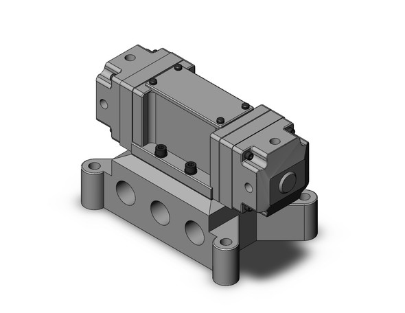 <h2>VPA4*50/4*70, 5 Port Air Operated Valve</h2><p><h3>Series VPA4 is a 5 port air operated valve with a rubber seal.  The series is available with or without a sub-plate.  Applicable thread types include Rc, G, NPT, NPTF</h3>- 5 port air operated valve with rubber seal<br>- Available with or without sub-plate<br>- Thread types include Rc, G, NPT, NPTF<p><a href="https://content2.smcetech.com/pdf/VPA4.pdf" target="_blank">Series Catalog</a>