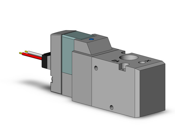 SMC VP342R-5LZ1-02NA 3 Port Poppet Type Valve