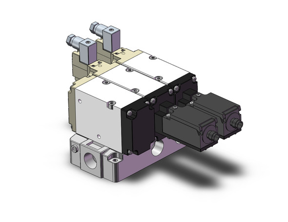 SMC VP744R-5DZ1-04N-M-X555 3 Port Solenoid Valve