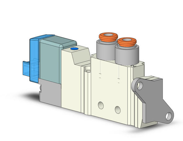 SMC VQZ1121-5LO1-N3-F 4/5 port solenoid valve 1000 series 5 port valve