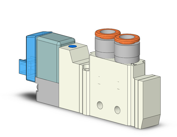 SMC VQZ1121B-5LO1-N7 1000 Series 5 Port Valve