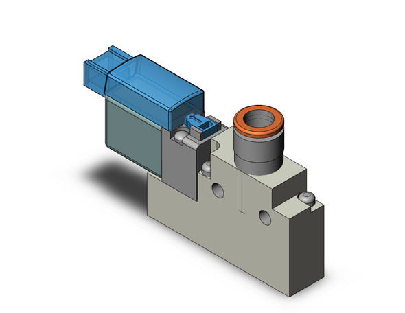 SMC VQZ115-5LO1-N7-PR-Q 3 port body ported solenoid valve