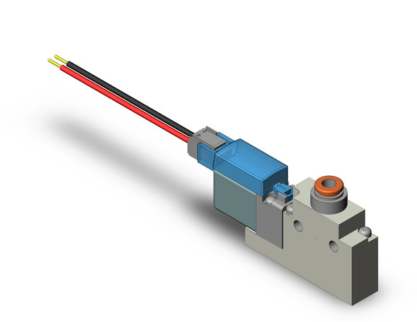 SMC VQZ115-5L1-C4 3 Port Base Mounted Solenoid Valve