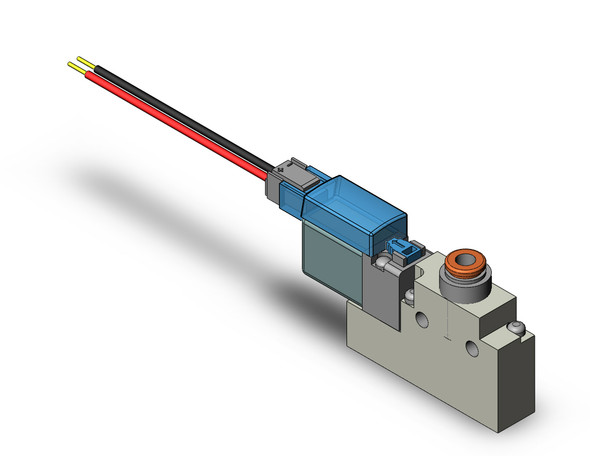 SMC VQZ115-5L1-C4-PR-Q 3 port body ported solenoid valve