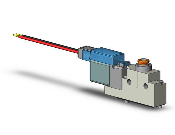 SMC VQZ115-5L1-N1 3 port base mounted solenoid valve