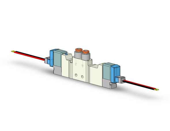 SMC VQZ1320-5L1-C4 4/5 port solenoid valve 1000 series 5 port valve