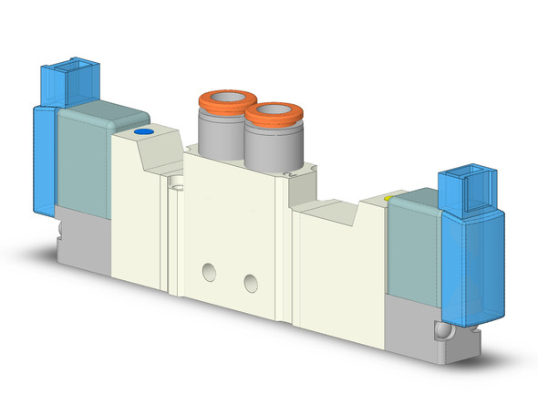 SMC VQZ1321-5MO1-C6 4/5 port solenoid valve 1000 series 5 port valve