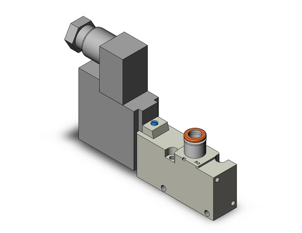 SMC VQZ212-5YZB1-N7T 3 port body ported solenoid valve