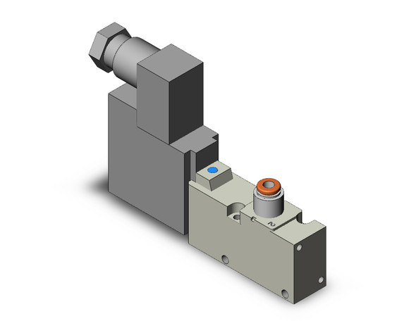 SMC VQZ212-6Y1-C4 3 port body ported solenoid valve