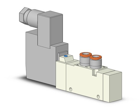 SMC VQZ2120-3YZ1-N7T 4/5 port solenoid valve 2000 series 5 port valve