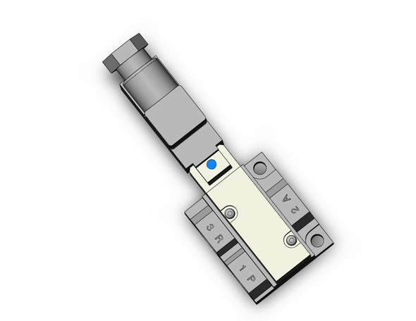 SMC VQZ215-5Y1-02T 3 Port Base Mounted Solenoid Valve