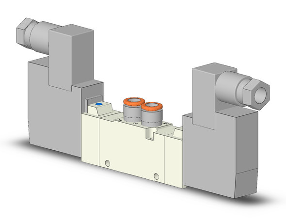 SMC VQZ2220B-5Y1-N7T 4/5 port solenoid valve 2000 series 5 port valve