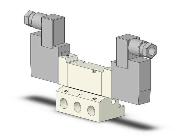 SMC VQZ2251-5YZ1-01T 4/5 port solenoid valve 2000 series 5 port valve