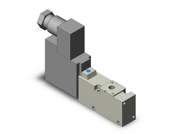 SMC VQZ242-5YZW1-M5 3 port body ported solenoid valve