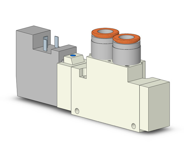 SMC VQZ3121-5YO1-N11T 4/5 port solenoid valve 3000 series 5 port valve