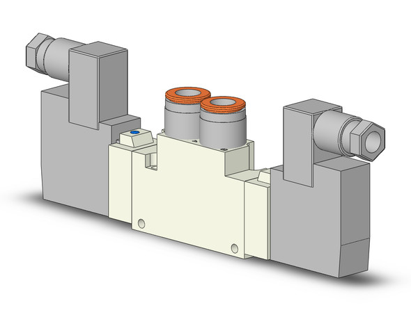 SMC VQZ3220-5YZ1-N11T 4/5 port solenoid valve 3000 series 5 port valve