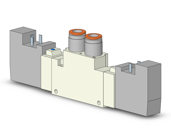 SMC VQZ3220B-5YO1-C8F-Q 4/5 port solenoid valve 3000 series 5 port valve