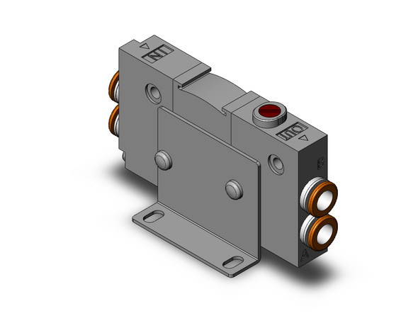 SMC VQ1000-FPG-N7N7-FN 4/5 port solenoid valve perfect check block