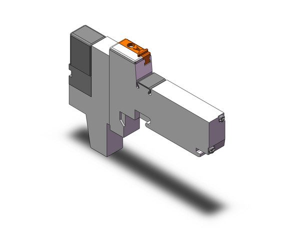 SMC VQ1100K-6D1 5 port plug in valve