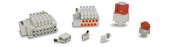 SMC VQ1131N-5-N3-P valve, sgl, flip, plug-in (dc)