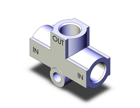 SMC VR1210-N01 shuttle valve