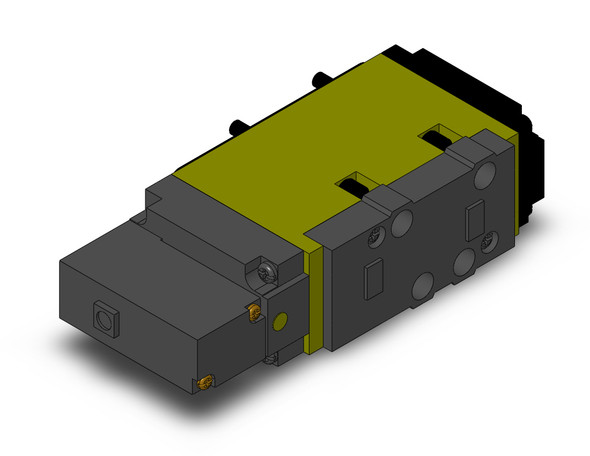 SMC VSS8-6-FG-S-3EZ 4/5 port solenoid valve valve, iso plug-in, blue coil